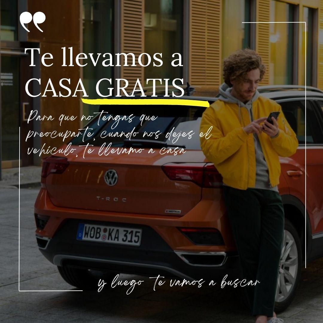 te llevamos a casa Gratis