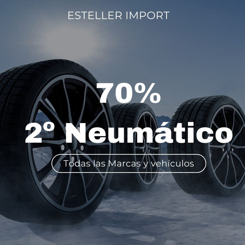 Oferta neumáticos 70% de descuento