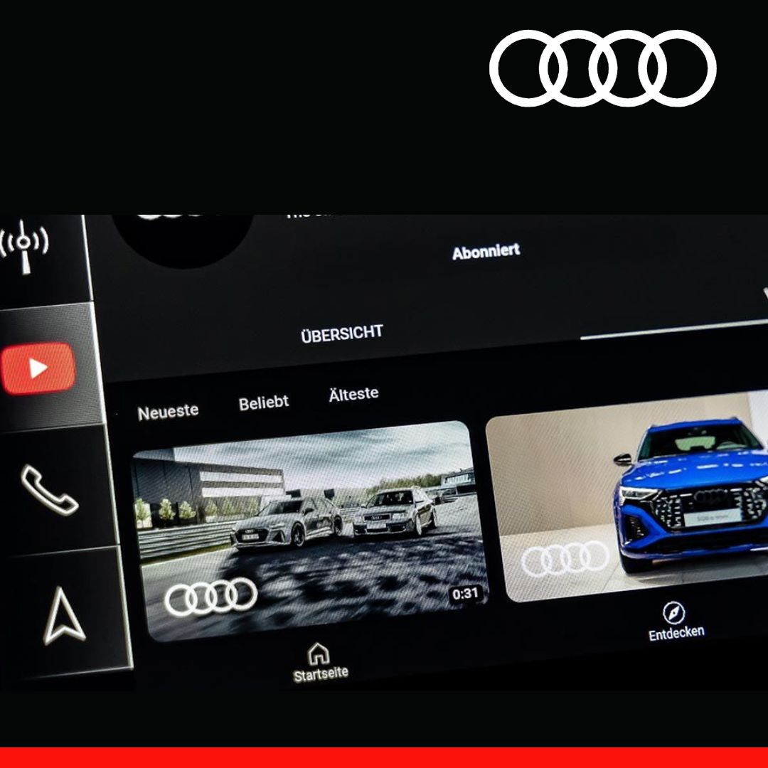 Youtube en audi