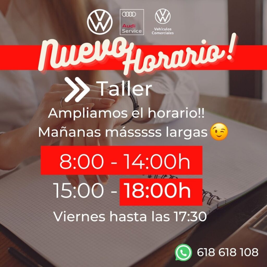 horarios nuevos