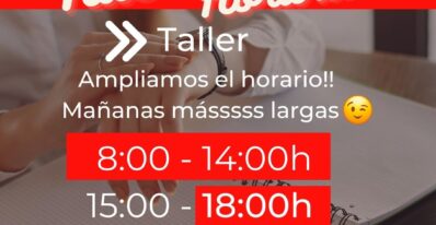 horarios nuevos